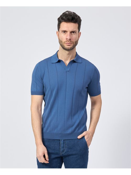 Polo uomo Gran Sasso in maglia a coste GRAN SASSO | 57191-20660565